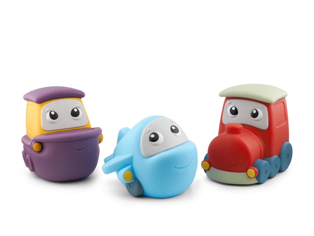 Tonies - मेरी पहली Tonies - यात्रा सेट अंग्रेज़ी ध्वनि वाले मुलायम आकृतियाँ