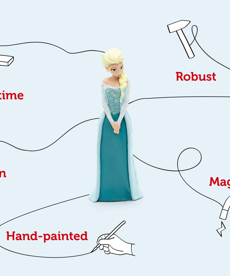 Tonies - अंग्रेज़ी Disney फ्रोजन 1 ध्वनि आकृति