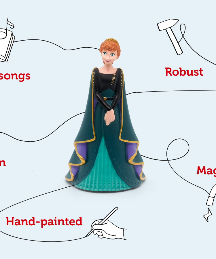 Tonies - अंग्रेज़ी Disney फ्रोजन 2 ध्वनि आकृति