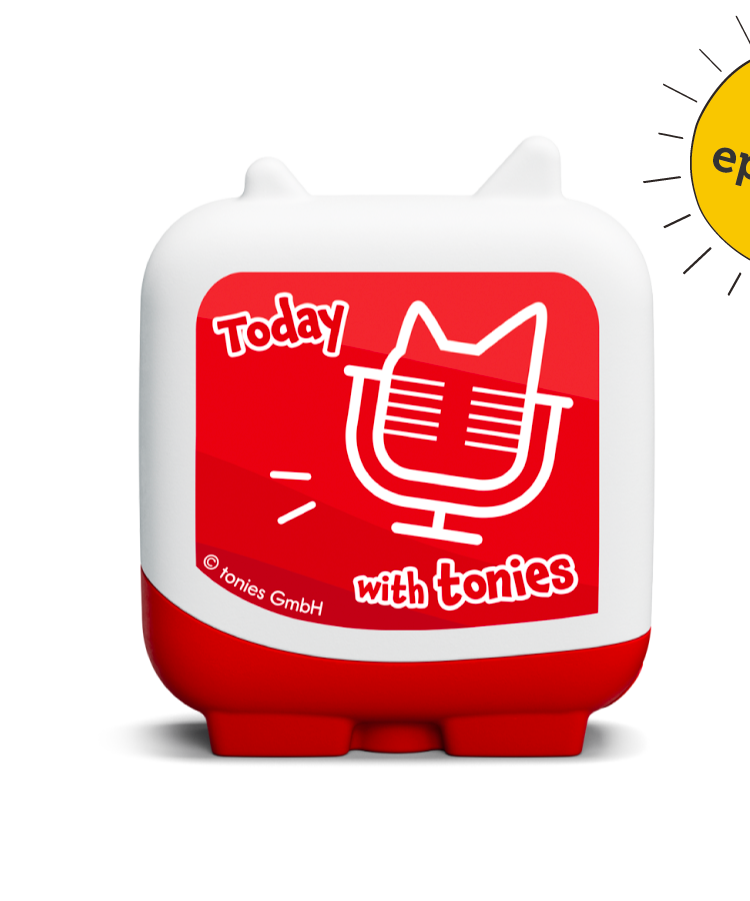 Tonies - अंग्रेज़ी दैनिक नवीनीकृत पॉडकास्ट आकृति