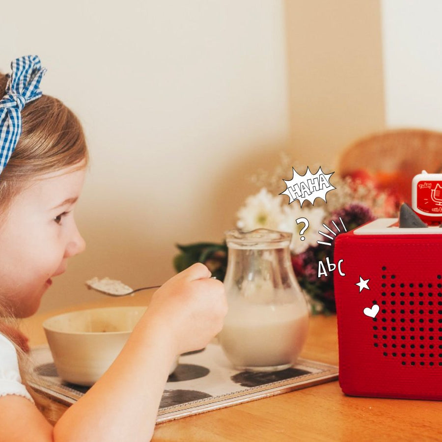 Tonies - अंग्रेज़ी दैनिक नवीनीकृत पॉडकास्ट आकृति