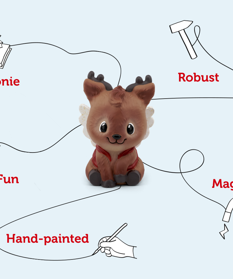 Tonies - छोटे हिरण की क्रिसमस की इच्छा अंग्रेज़ी आवाज़ वाला आंकड़ा