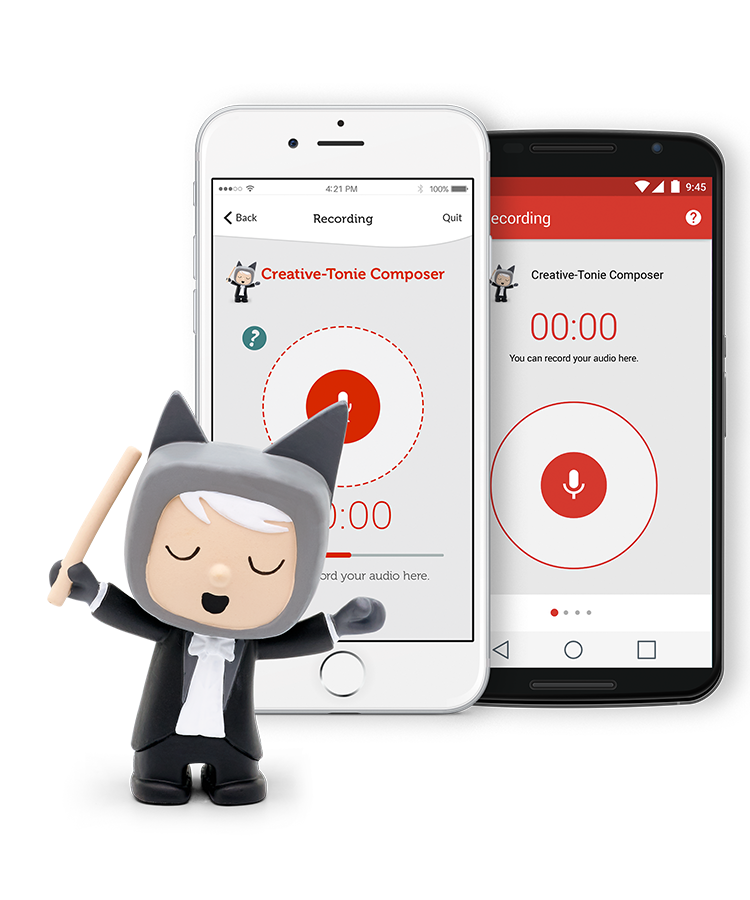 Tonies - ऑर्केस्ट्रा शैफी रचनात्मक ध्वनि रिकॉर्डिंग आकृति