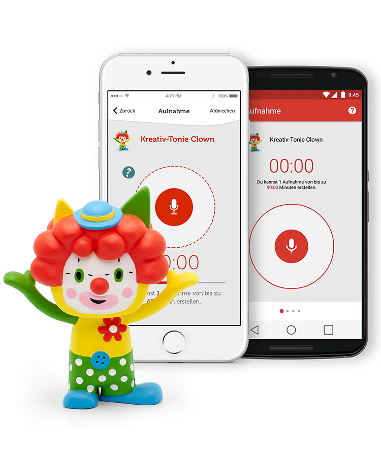 Tonies - जोकर रचनात्मक ध्वनि रिकॉर्डिंग आकृति