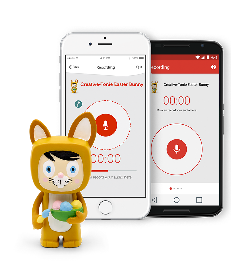 Tonies -  ईस्टर बनी रचनात्मक ध्वनि रिकॉर्डिंग आकृति