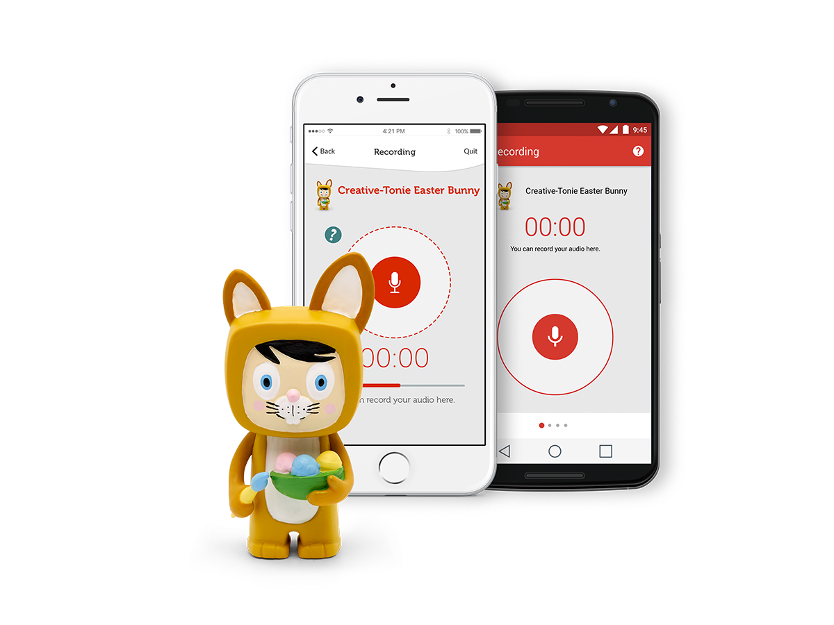 Tonies -  ईस्टर बनी रचनात्मक ध्वनि रिकॉर्डिंग आकृति