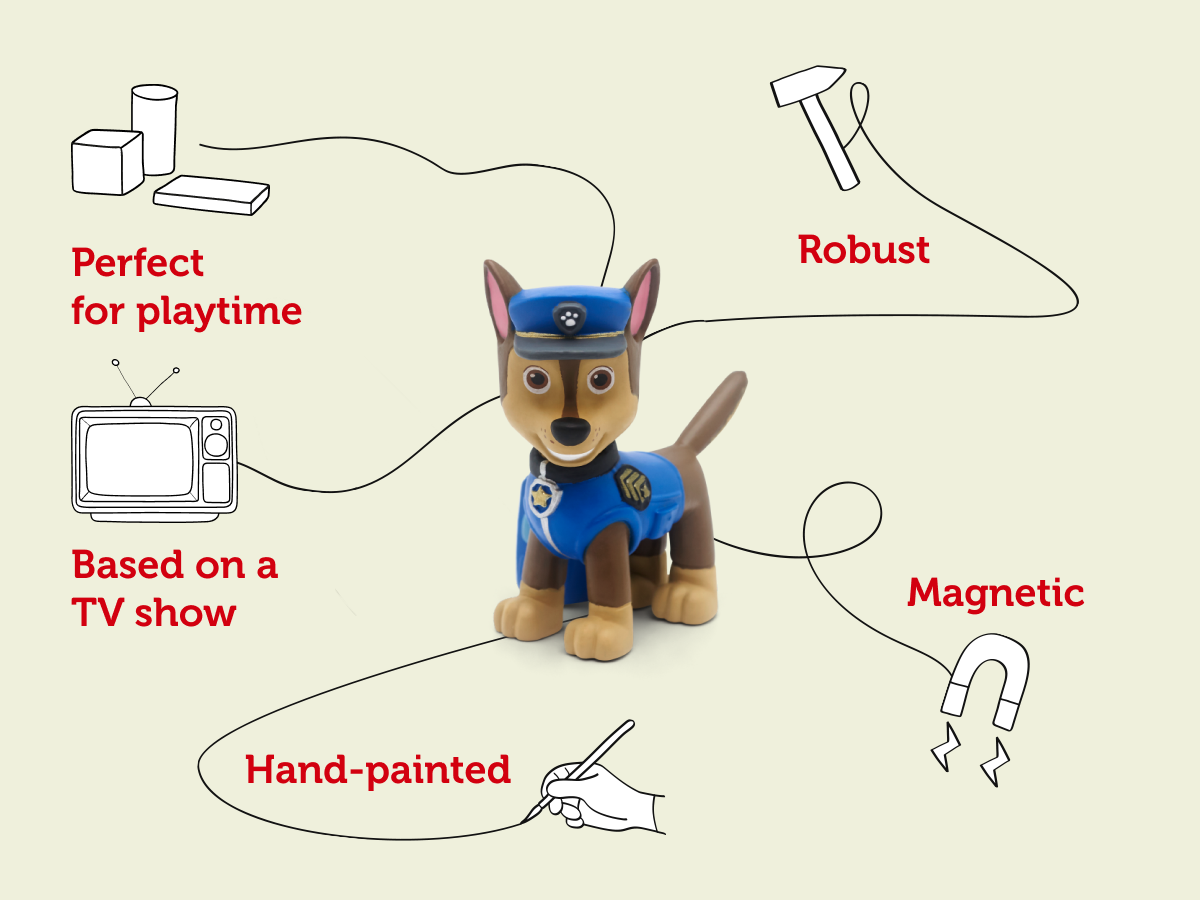 Tonies - पाव पेट्रोल चेज़ अंग्रेज़ी ध्वनि आकृति