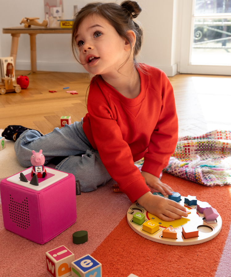 Tonies - पेप्पा पिग के साथ अंग्रेज़ी सीखें आवाज़ वाला आंकड़ा