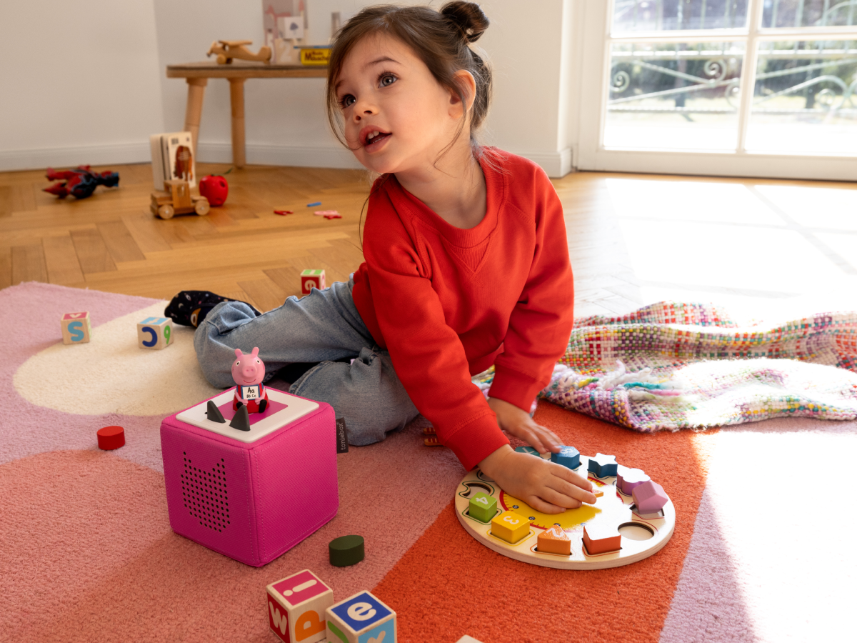 Tonies - पेप्पा पिग के साथ अंग्रेज़ी सीखें आवाज़ वाला आंकड़ा