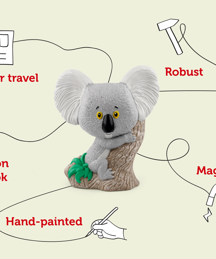 Tonies - Rachel Bright श्रृंखला सफल कोआला अंग्रेज़ी ध्वनि आकृति