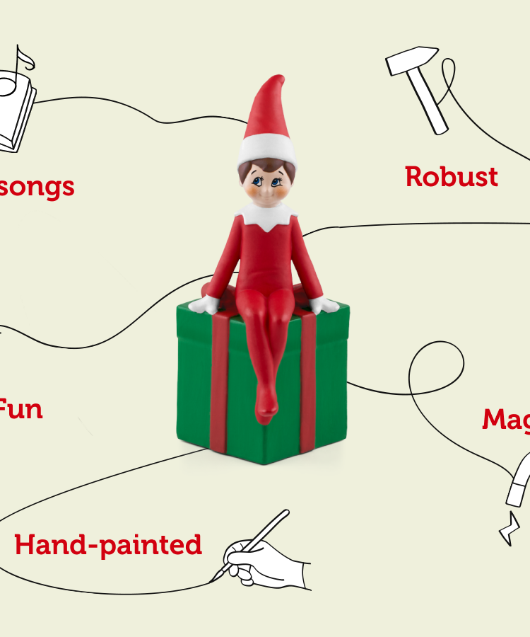 Tonies - रैक पर एल्फ अंग्रेज़ी ध्वनि आकृति