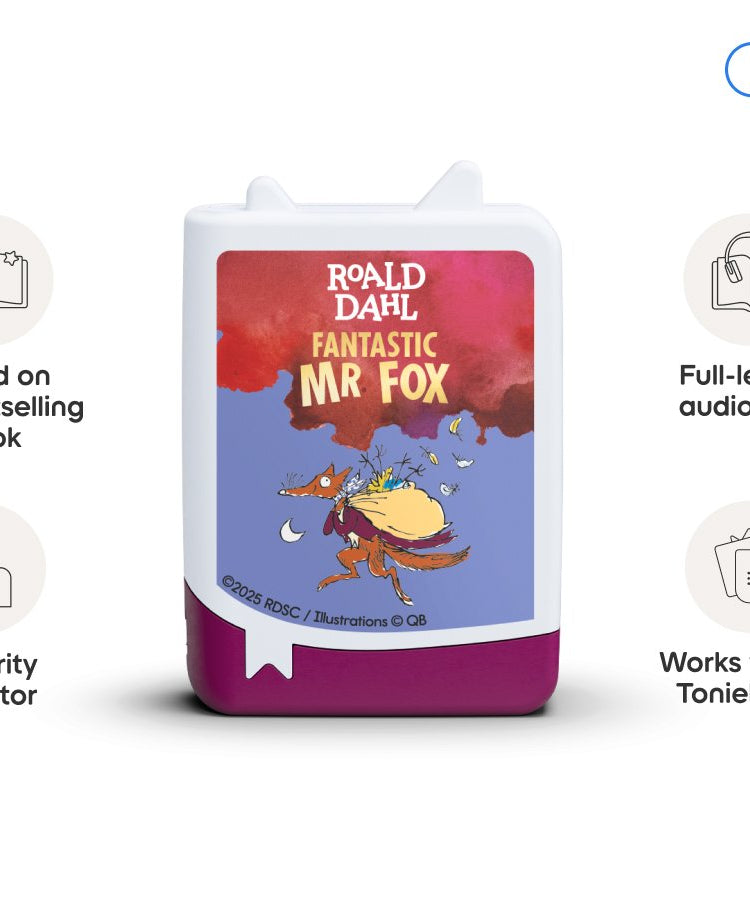 Tonies - रॉल्ड डाहल फैंटास्टिक मिस्टर फॉक्स अंग्रेज़ी वॉइस फिगर