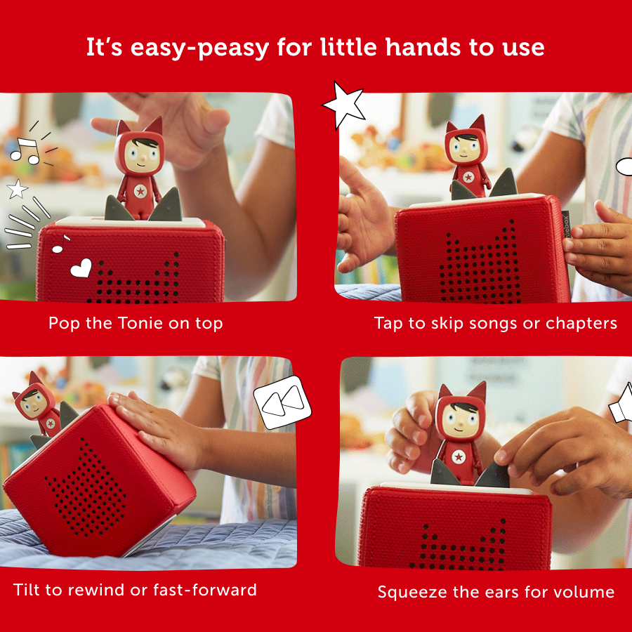 Tonies - Toniebox 1 बेबी ब्लू शुरुआत सेट बॉक्स