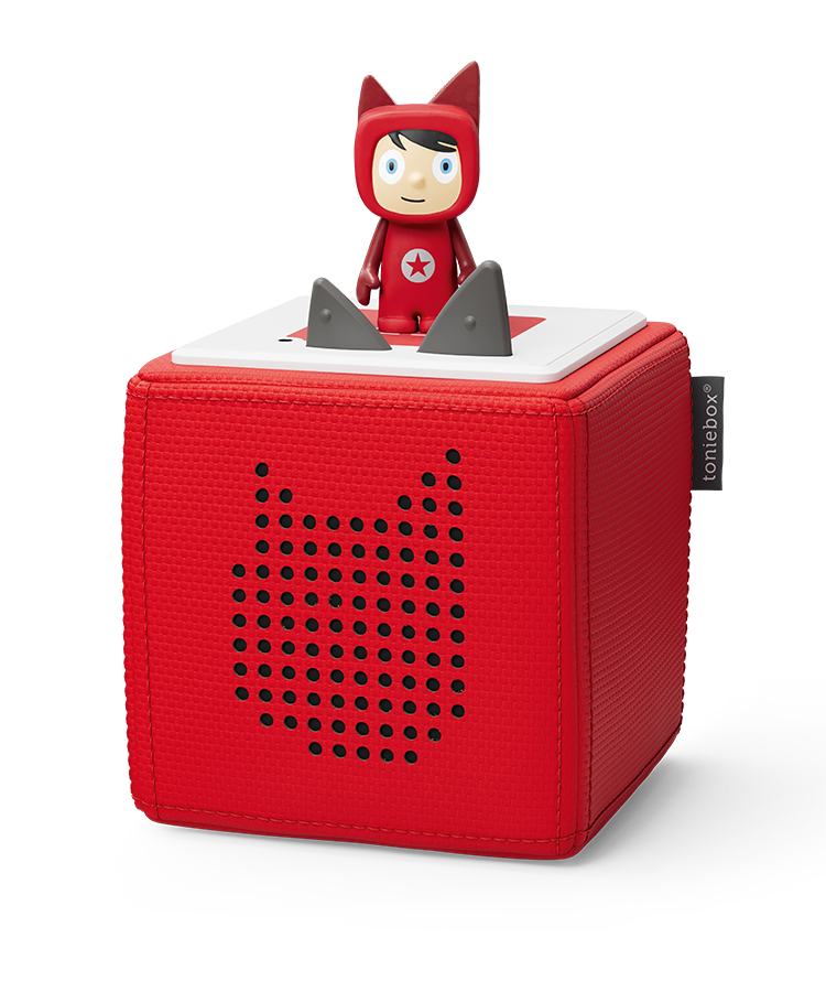 Tonies - Toniebox 1 लाल शुरुआत सेट बॉक्स