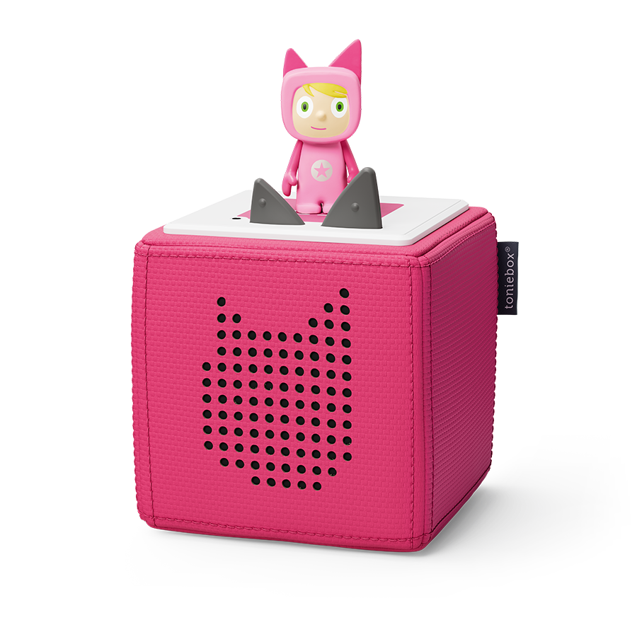 Tonies - Toniebox 1 गुलाबी शुरुआत सेट बॉक्स