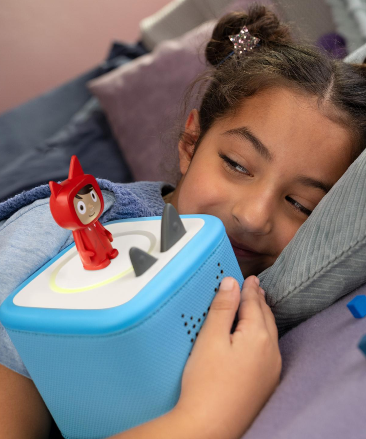 Tonies - Toniebox 2 बादल नीला प्रारंभिक सेट बॉक्स