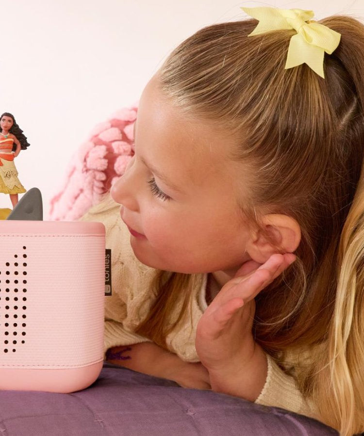 Tonies - Toniebox 2 बादल गुलाबी प्रारंभिक सेट बॉक्स