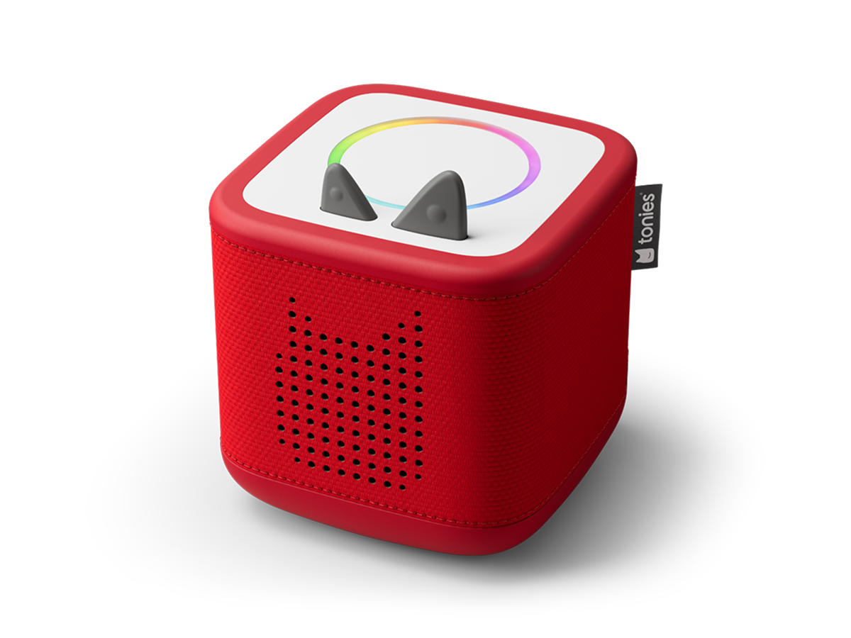 Tonies - Toniebox 2 लाल शुरुआत सेट बॉक्स