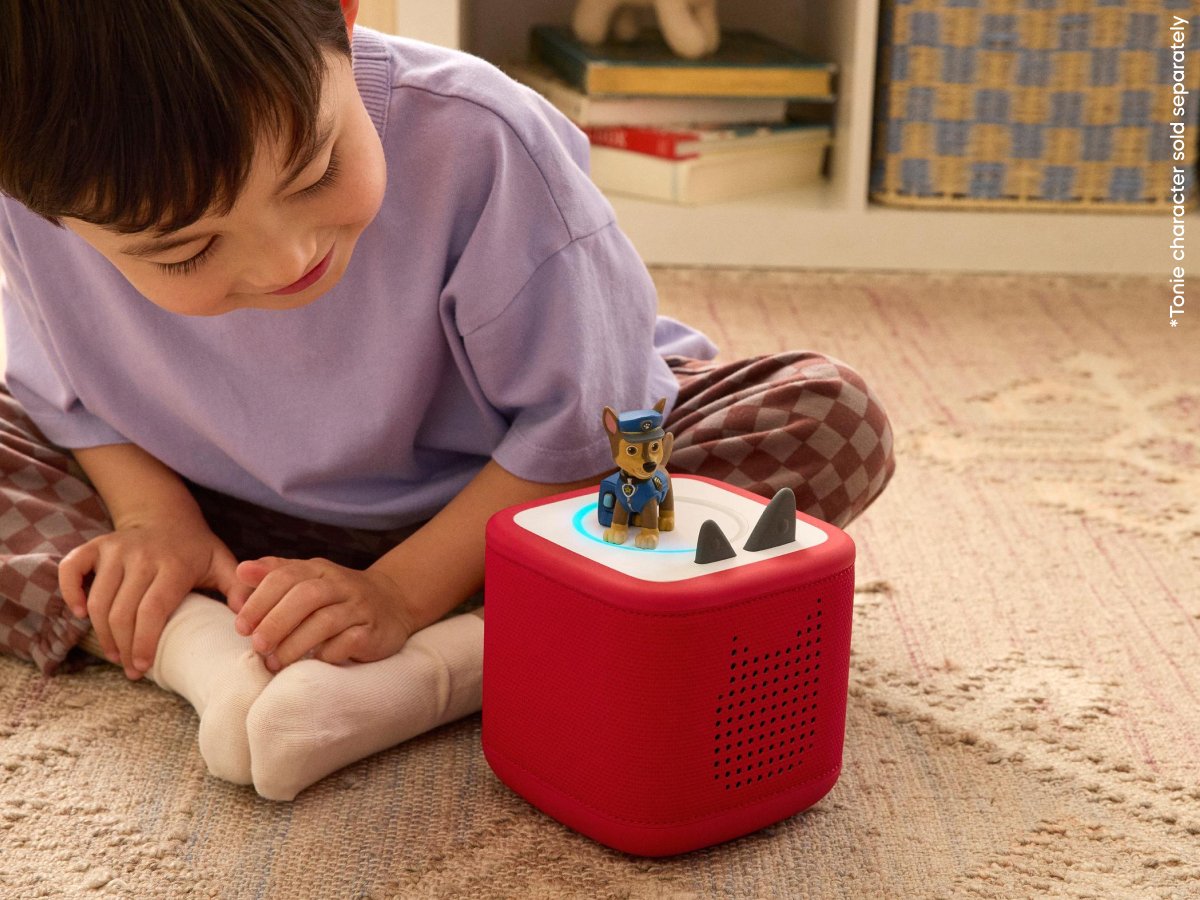 Tonies - Toniebox 2 लाल शुरुआत सेट बॉक्स