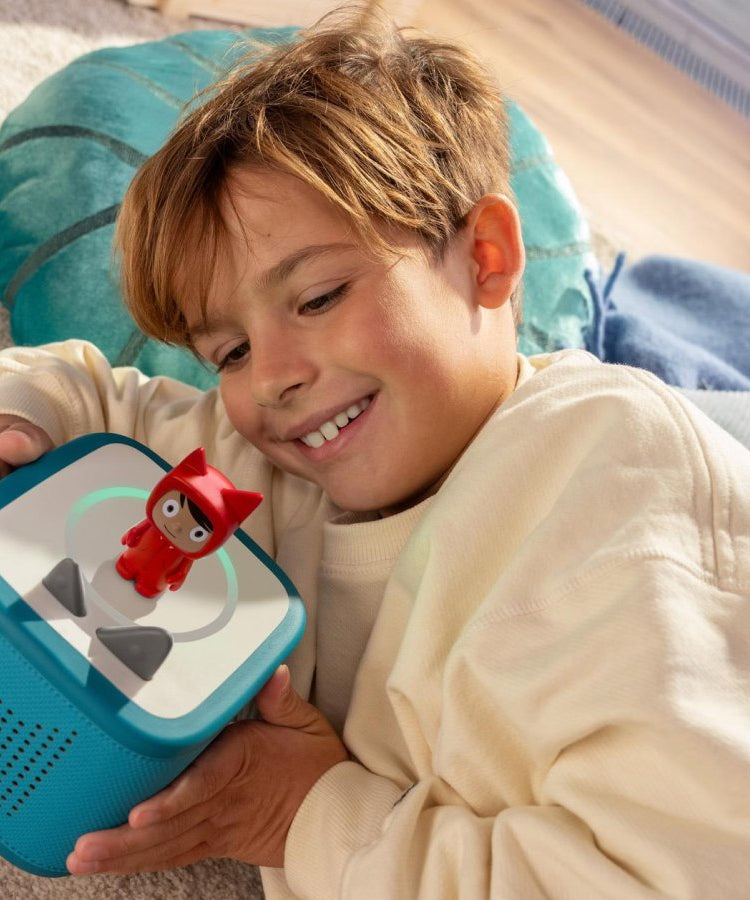 Tonies - Toniebox 2 ट्रॉपिकल टरक्वॉइज शुरुआत सेट बॉक्स