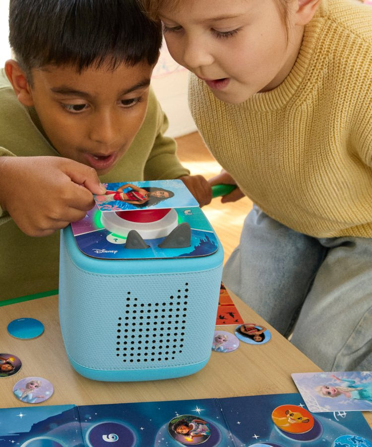 Tonies - Tonieplay Disney ज्ञान प्रतियोगिता साम्राज्य अंग्रेज़ी Toniebox 2 खेल