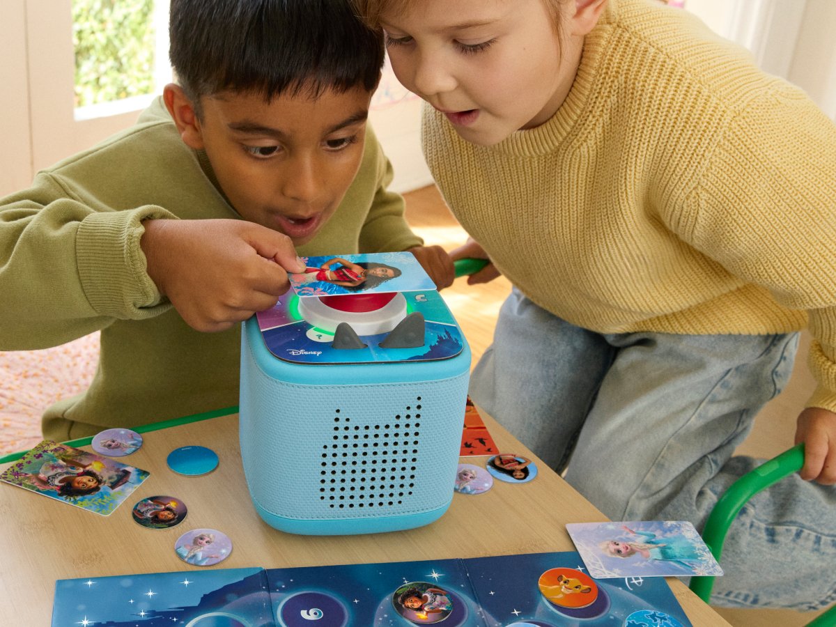 Tonies - Tonieplay Disney ज्ञान प्रतियोगिता साम्राज्य अंग्रेज़ी Toniebox 2 खेल