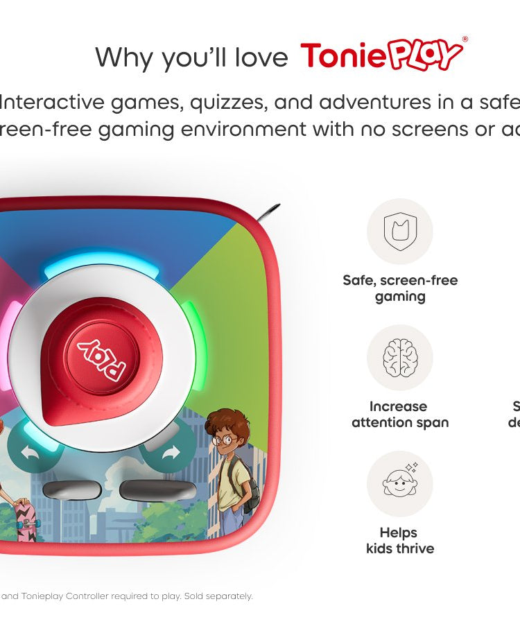 Tonies - Tonieplay रहस्यमय Mavericks अंग्रेज़ी Toniebox2 खेल