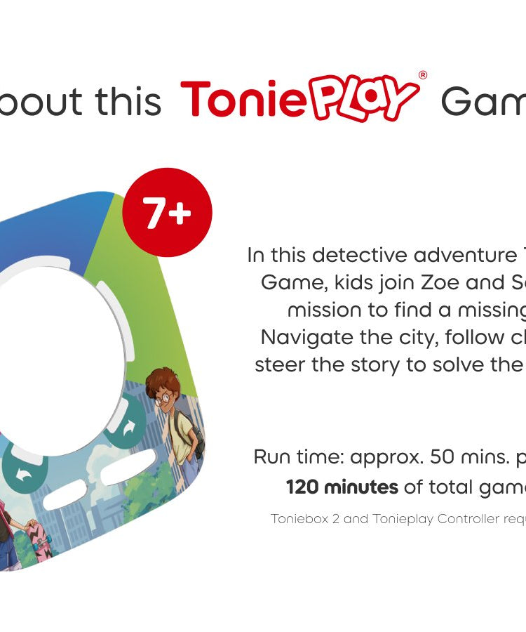Tonies - Tonieplay रहस्यमय Mavericks अंग्रेज़ी Toniebox2 खेल