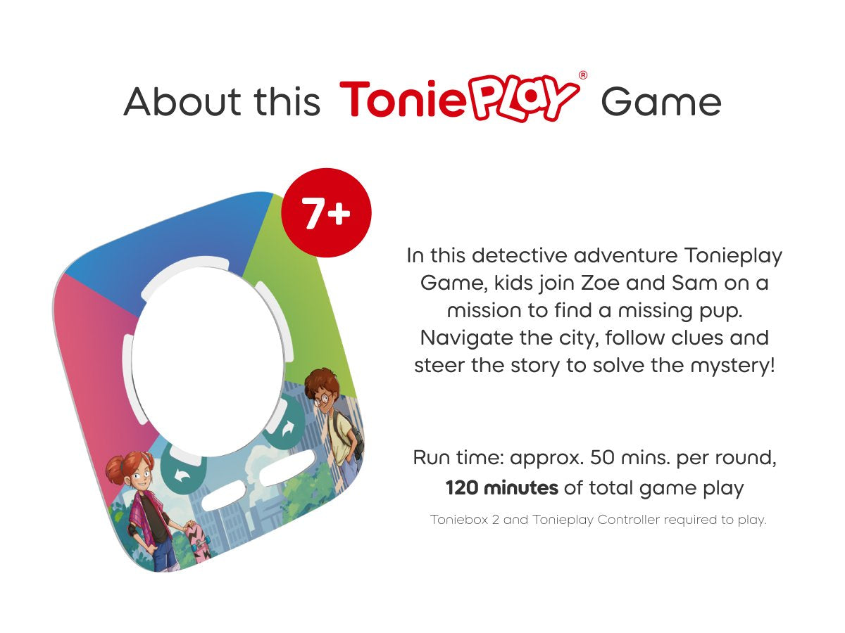 Tonies - Tonieplay रहस्यमय Mavericks अंग्रेज़ी Toniebox2 खेल