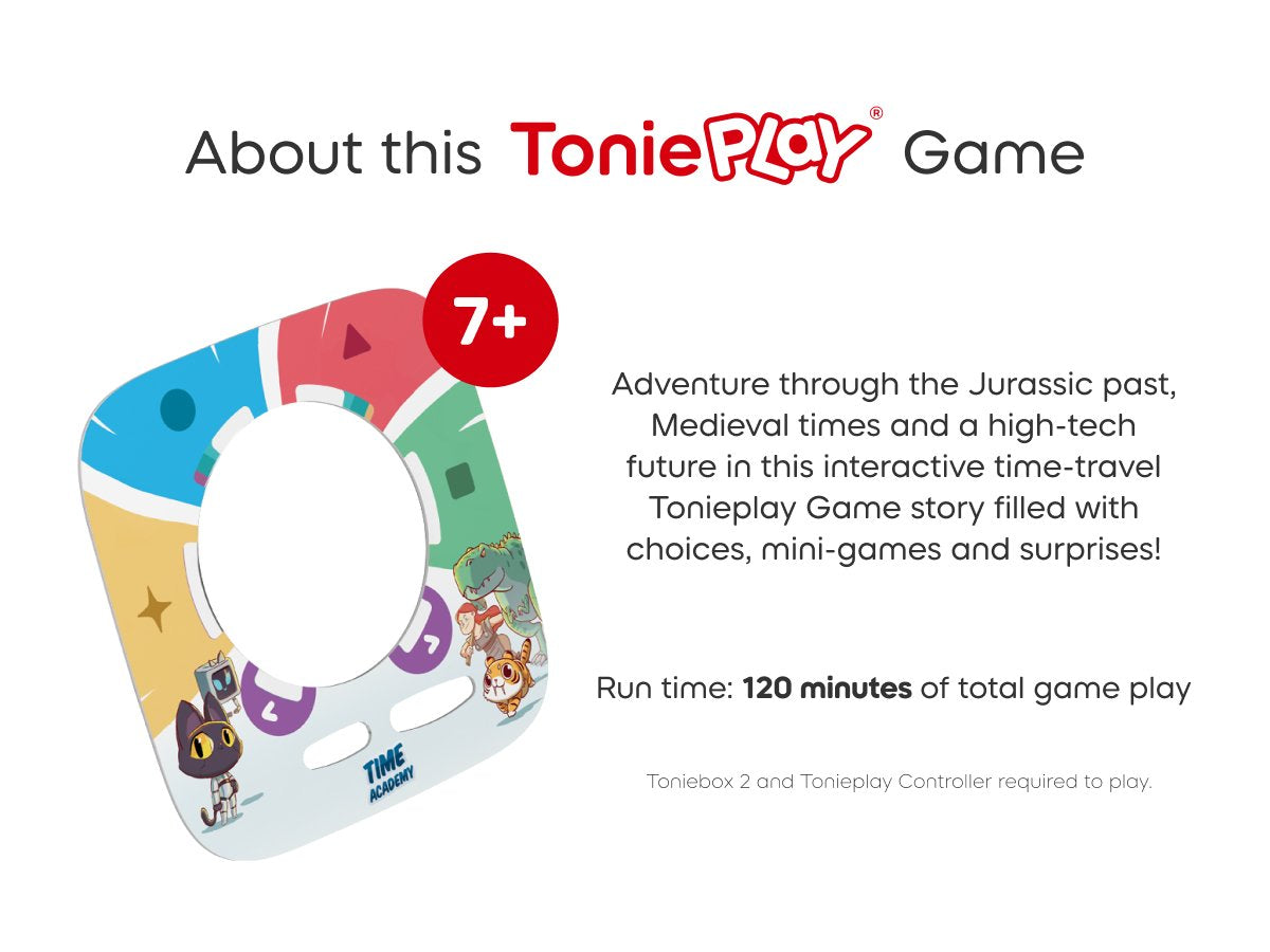 Tonies - Tonieplay समय अकादमी अंग्रेज़ी Toniebox2 खेल