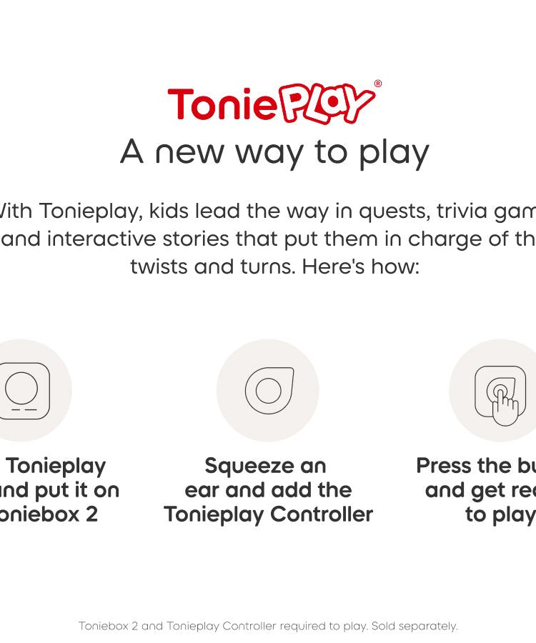 Tonies - Tonieplay समय अकादमी अंग्रेज़ी Toniebox2 खेल