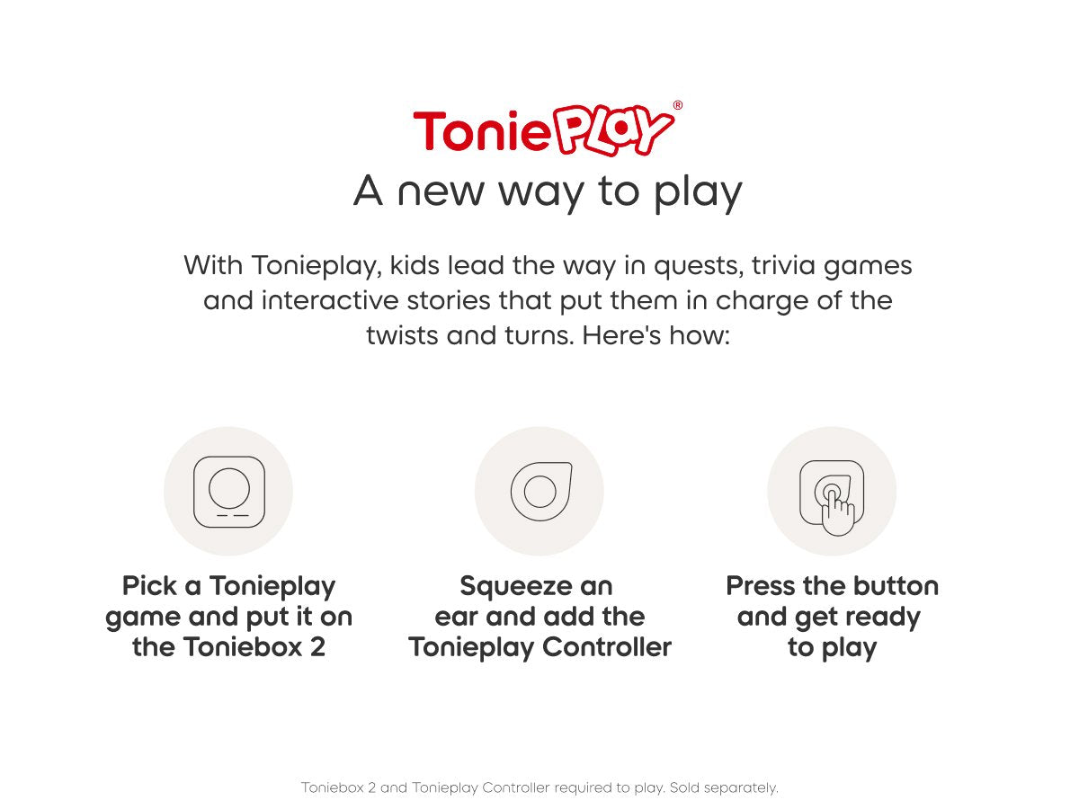Tonies - Tonieplay समय अकादमी अंग्रेज़ी Toniebox2 खेल