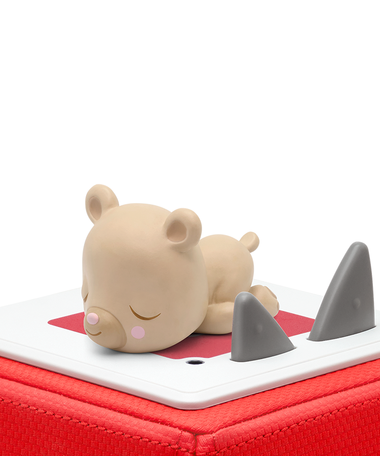 Tonies - नींद में दोस्त सोते हुए भालू के साथ सोने का समय कहानियाँ अंग्रेज़ी आवाज़ वाली आकृति