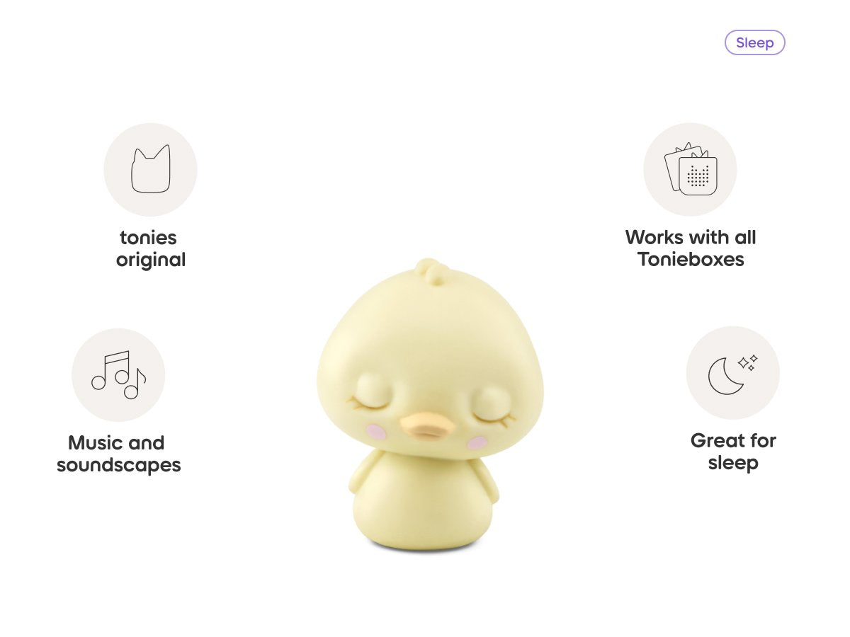 Tonies - नींद में दोस्त नींद वाला बतख अंग्रेज़ी आवाज़ वाला आकृति